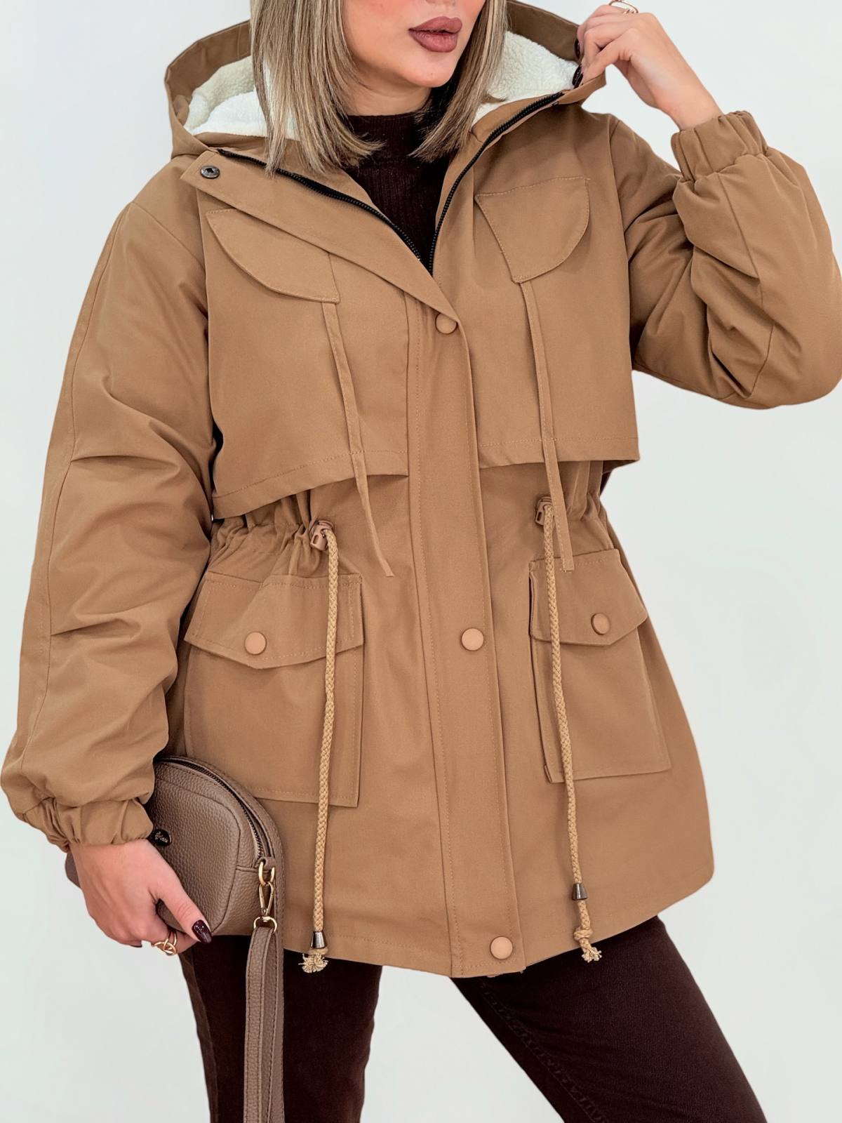 کاپشن زنانه مدل پرنسس - تصویر 8