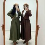 کت دامن زنانه مدل عروسک