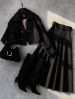 کت دامن زنانه مدل وانیل - تصویر 5