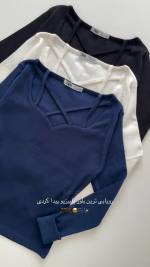 کراپ زنانه مدل ضربدری - تصویر 6