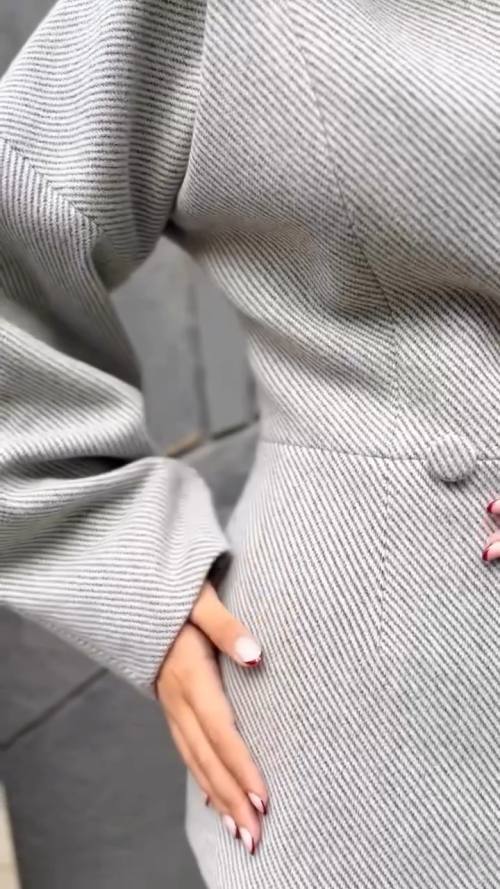 پالتو زنانه مدل مینل