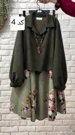 شومیز دامن زنانه مدل ماهنی - تصویر 8