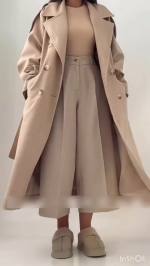 پالتو زنانه مدل نعیمه - تصویر 4
