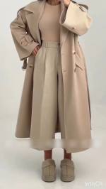 پالتو زنانه مدل نعیمه - تصویر 5