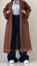 پالتو زنانه مدل نعیمه - تصویر 6