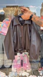 کت چرم زنانه مدل لولا - تصویر 2