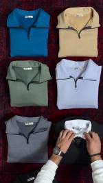 دورس نیم زیپ مردانه مدل ساسان