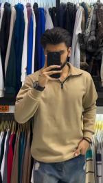 دورس نیم زیپ مردانه مدل ساسان - تصویر 2