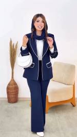 مانتو شلوار زنانه مدل همتا - تصویر 4