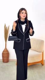 مانتو شلوار زنانه مدل همتا - تصویر 2