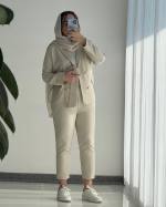 کت و شلوار زنانه مدل ماهی