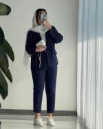 کت و شلوار زنانه مدل ماهی - تصویر 6