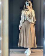 کت دامن زنانه مدل چین چیلا - تصویر 2