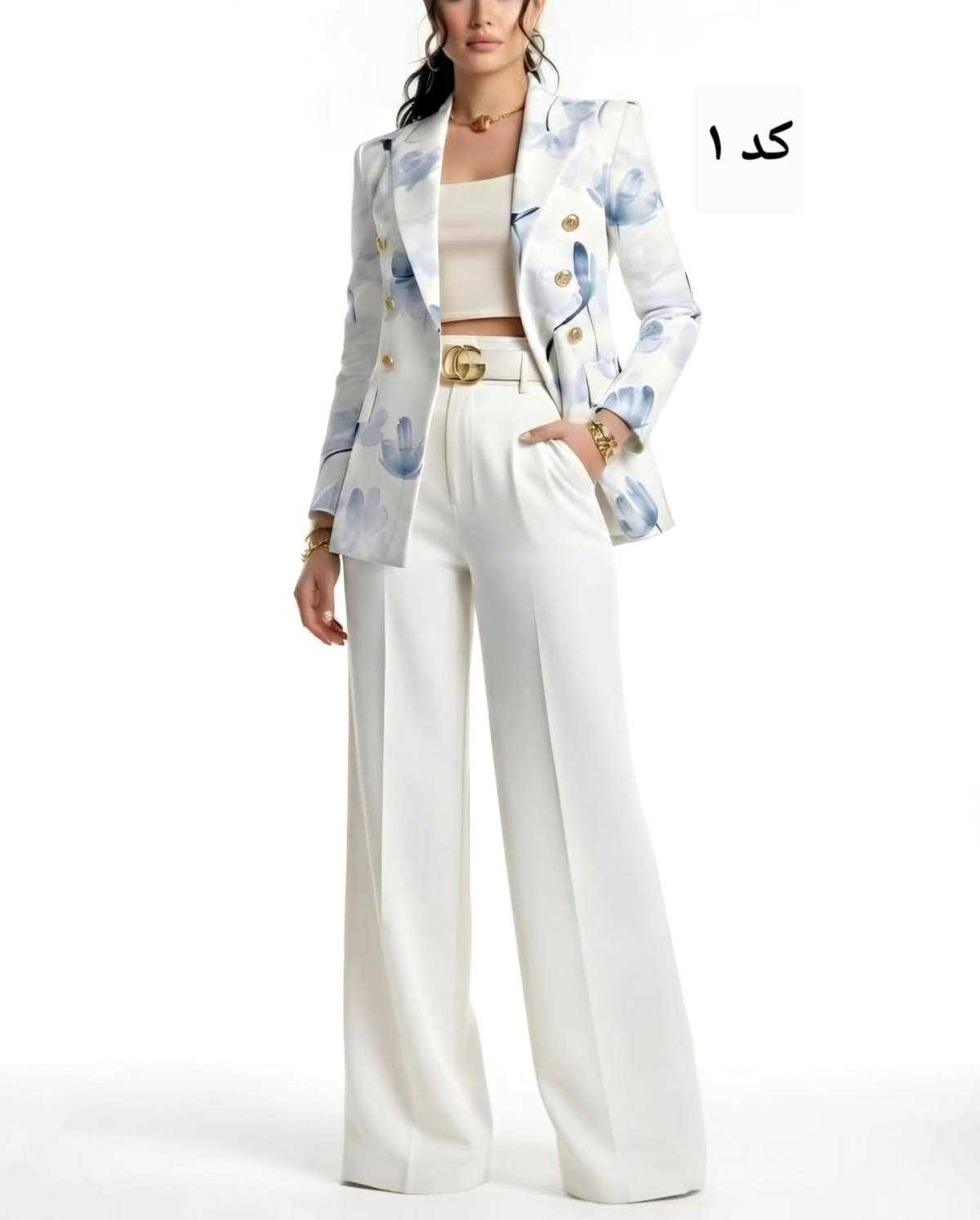 کت شلوار زنانه مدل سارینا - تصویر 2