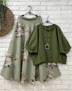 شومیز دامن زنانه مدل سوفی - تصویر 5