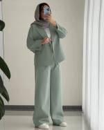 کت شلوار زنانه مدل فرزانه - تصویر 4