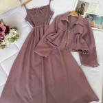 پیراهن کت دخترانه مدل شیکان