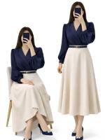 شومیز دامن زنانه مدل مارتیک - تصویر 3