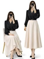 شومیز دامن زنانه مدل مارتیک - تصویر 2