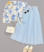 شومیز دامن زنانه مدل آفتابگردون - تصویر 4