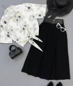 شومیز دامن زنانه مدل آفتابگردون - تصویر 2