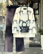 مانتو شلوار زنانه مدل نسیم  - تصویر 5