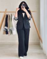 مانتو شلوار زنانه مدل نسلیهان - تصویر 2