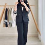 مانتو شلوار زنانه مدل نسلیهان