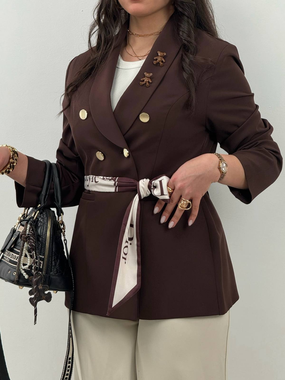 کت زنانه مدل شاینی - تصویر 9