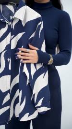 شومیز شلوار زنانه مدل دل آرام - تصویر 2