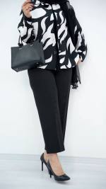 شومیز شلوار زنانه مدل دل آرام - تصویر 4