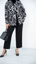 شومیز شلوار زنانه مدل دل آرام - تصویر 5