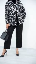 شومیز شلوار زنانه مدل دل آرام - تصویر 9