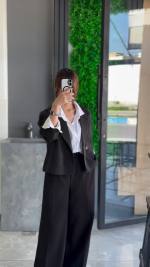 کت شلوار زنانه مدل روژین