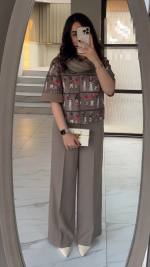 کت شلوار زنانه مدل سرخ پوست - تصویر 2