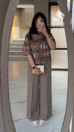 کت شلوار زنانه مدل سرخ پوست - تصویر 4