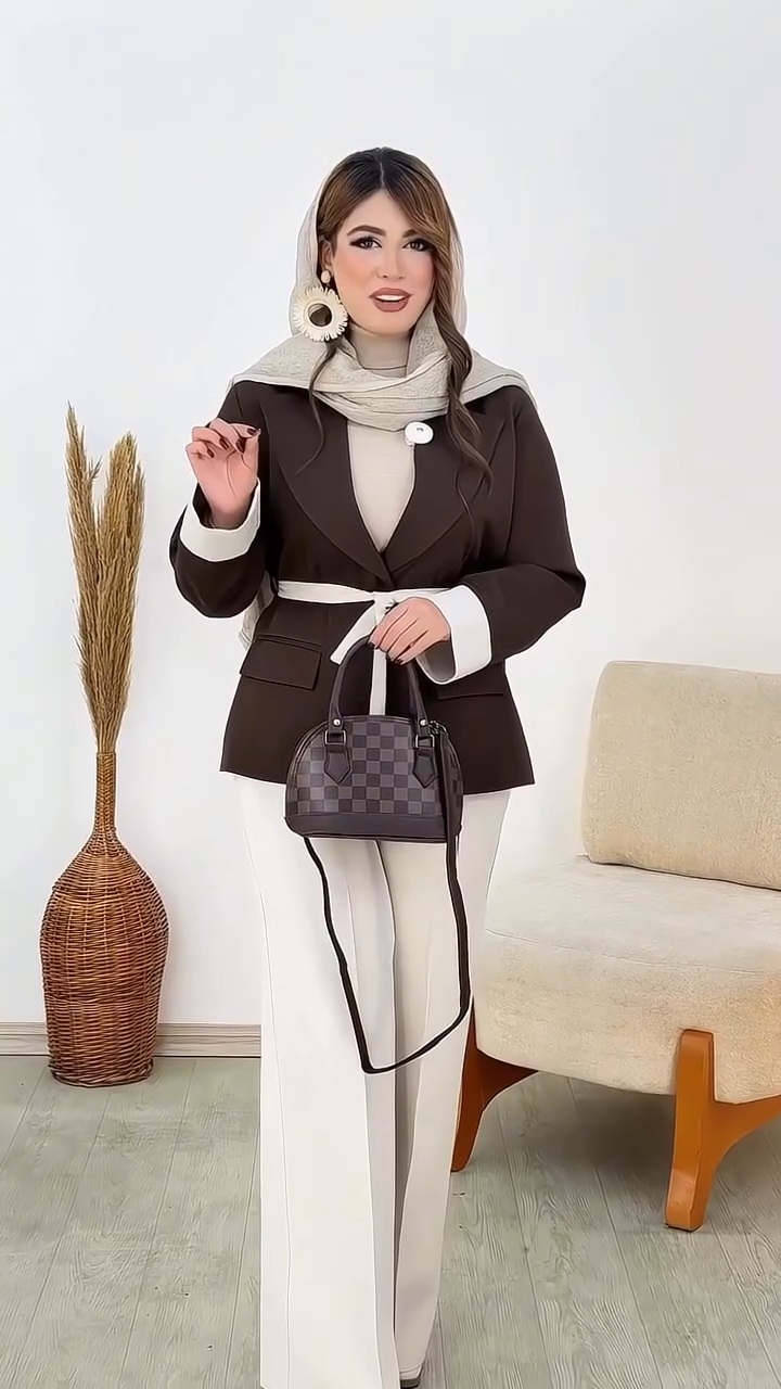 VID_20260208_125558(3) کت و شلوار زنانه مدل دلدار - تصویر 1