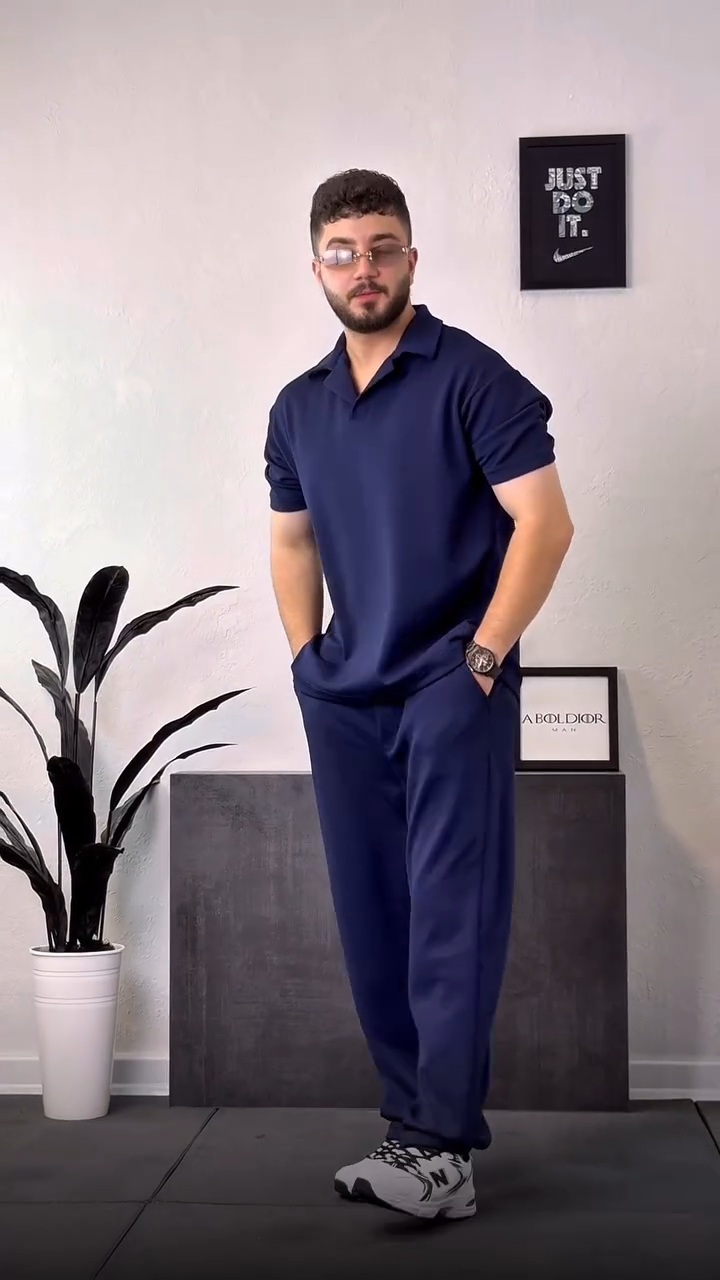 VID_20260212_204553(4) تیشرت شلوار مردانه مدل رومن - تصویر 1