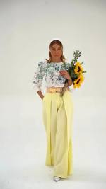 شومیز شلوار زنانه مدل پروانه - تصویر 13