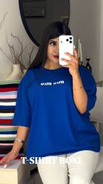 تیشرت زنانه مدل باکسی - تصویر 13