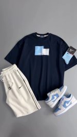 تیشرت شلوارک مردانه مدل جاوید