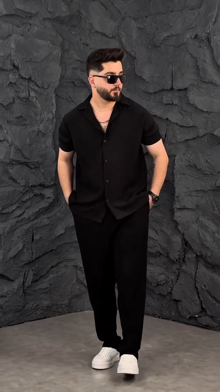 VideoCapture_20260225-212807 پیراهن و شلوار مردانه مدل فرشاد - تصویر 1