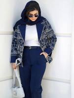 کت و شلوار زنانه مدل ابریشم - تصویر 3