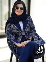 کت و شلوار زنانه مدل ابریشم