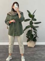 شومیز زنانه مدل شیرین عسل - تصویر 2