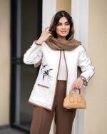 مانتو و شلوار زنانه مدل طاووس 