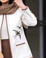 مانتو و شلوار زنانه مدل طاووس  - تصویر 6