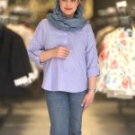 شومیز زنانه مدل آسمان
