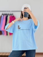 تیشرت باکسی مدل خرسی - تصویر 3
