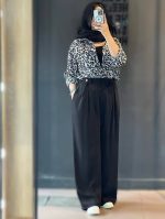 شومیز زنانه مدل پلنگی - تصویر 2
